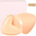 Boomba Invisible Lift Inserts Double-Sided Sticky Bra Ultra Push Up Bra Inserts Suitable for Different Occasions, M Beige