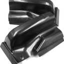 Pickup Truck Cab Corners Compatible with 2009 2010 2011 2012 2013 2014 F150 Crew Cab Corner 4 Door 2 Pcs