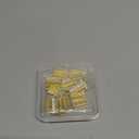 SUPERFINDINGS 16 Sets Bra Rhinestone Clasp Bra Buckles Front Closing Bra/Bikini Hook 19x13.5mm Replacement Hook Clasp Part 19x13.5mm Bra Clip Hook for Bramaking Swimsuit Clothes (19mm, Light Gold)