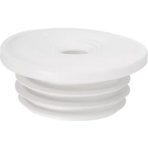 uxcell Drain Pipe Seal Ring, Silicone Ring Washing Machine Sealing Plug, Anti-Odor Floor Drain Plug Sewer Pipe Seal Ring Sealing Cover for 60-65mm PVC Drainage Pipes, White