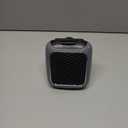 Ontel Handy Heater Turbo Wall Outlet Plug In Heater  Portable Indoor Ceramic Space Heater w/Adjustable Thermostat, 12-Hour Timer, Auto Shut Off, Quiet  Plug In Wall for Office, Bedroom, Camping