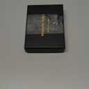 Wallet for Men RFID Wallet with 2 ID Windows & Money Clip, Slim Pop Up Card Holder for 10-12 Cards, Bifold Minimalist Smart Wallet for Front Pocket, Compact Metal Credit Card Holder, Gifts for Men