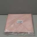 6 Pack Plastic Light Pink Tablecloths, 54 X 108Inch Baby Shower Tablecloth Scalloped Mother's Day Table Cloth for Rectangle Tables Disposable Table Cover for Easter Bridal Shower Tea Party Wedding