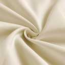FreshCulture Twin Flat Sheets Only, Pack of 6, Soft Microfiber Bedding Sheets for Home, Salons, Hotels, Bulk Flat Sheets Only Twin Size (Beige)