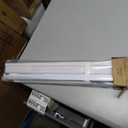 LazBlinds No Drill Blinds for Indoor Windows, Cordless 1" Vinyl Mini Blinds, Privacy S-Curve Blinds for Windows, Room Darkening Horizontal Window Blinds and Shades for Home, 31" W x 36" H, White