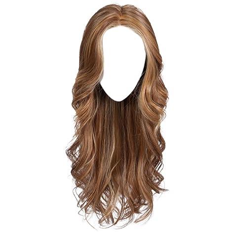 Raquel Welch Model Mode Long Layered Curls Wig by Hairuwear,  Average Cap Size, RL14/22SS Wheat