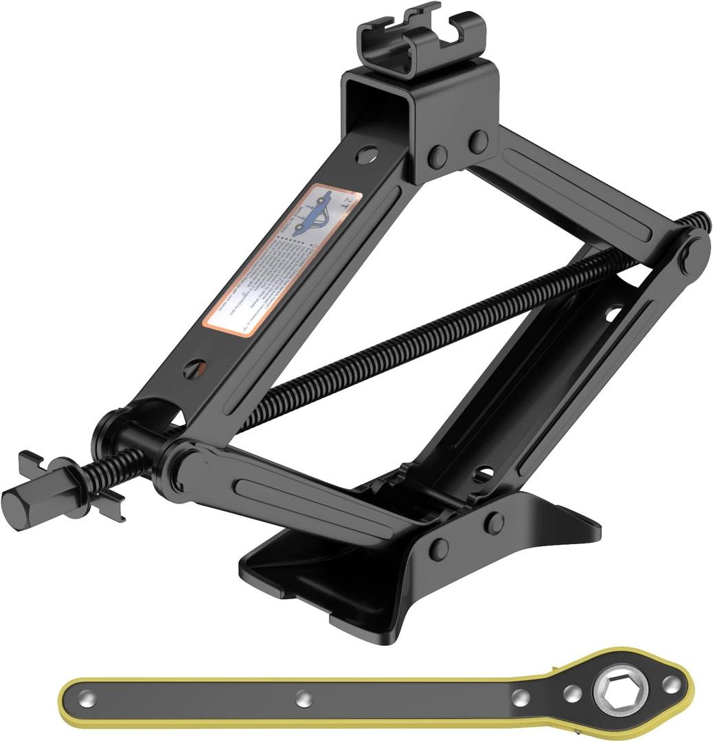 IMAYCC Scissor Jack for Car - 2 Ton (4409 lbs) Car Jack Kit,Quick Lifting Tire Changing Kit, Tire Jack kit for Auto/SUV/MPV (2 Ton)