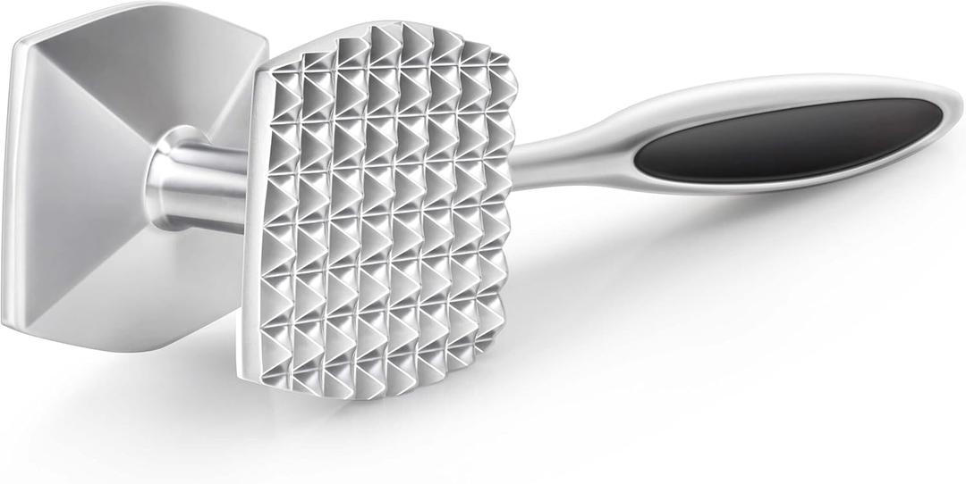 Aliglow Meat Tenderizer Hammer Tool Pounder For Tenderizing Steak Beef Poultry (8.9inch)