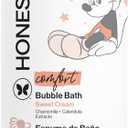The Honest Company Foaming Bubble Bath Gentle Enough for Baby Dermatologist Tested Tear-Free Hypoallergenic Disney's Mickey Mouse Comfort Sweet Cream 12 fl oz
