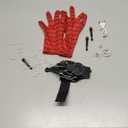 HNCSFW Spider Silk Launcher for Kids,Web Shooters- USB Type c Charging, Launch Distance 8ft - Can Grab Small Objects-Variety of Play Modes (Black) Kids Edition