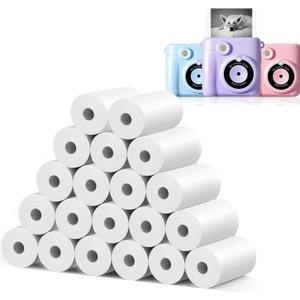 20 Rolls MIARALA Instant Print Kids Camera Paper Roll Refill, HD Print Paper Refill for Most Kids Instant Camera, Compatible with ESOXOFFORE/Dylanto/DUDUDRAGON/Cimizi Instant Camera, BPS/BPA-Free