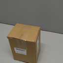 Clear Bathroom Organizer, 2-Size Essentials Set for Hail Accessories & Beauty Supplies, Cotton Swabs, Balls, Pads - Small Clear Plastic Canister Apothecary Jar Set, Vanity Makeup Storage Organizer (L+2S)