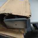 2,500 Lbs Heavy Duty Trailer Jack, Fixed Mount Jack w/Drop Leg, Silver