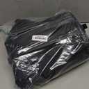 Ample Space Travel Backpack, Expandable Carry on Backpack 1-5 Days with USB Cable Port, Fits 17.3"Laptop Notebook, Water Resistant Weekender Backpack for Men Women Business Trips, Daily Travel, Black