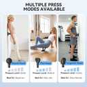 Psoas Release Tool, Hip Flexor Release Tool, Hip Release Tool Fully Adjustable for Iliacus Muscle Pain Relief, Hamstring, Glute, Sciatica & Myofascial Release,Black