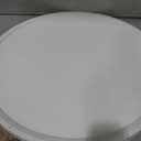 24'' Large Flush Mount Ceiling Light Fixture Dimmable with Remote Control