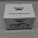 Uncle Jack 12 Pcs Stainless Steel Tart Rings, 3.15 inch + 5 inch Perforated Tart Rings for Baking, Perfect for Small Fruit Crust, French Dessert, Cake (Circle and Oval)