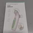 Momcozy BreezyClear 2-in-1 Electric Nasal Aspirator for Baby with Spray, 65kPa Hospital-Grade Suction, 4 Adjustable Levels, Quiet & Portable Nose Cleaner with Soothing Light & Music