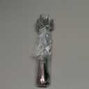 Stainless Steel Meat Chopper & Masher - Heavy Duty 6 Curve Blades Ground Beef Chopper Tool with Wooden Handle, Heat Resistant Meat Masher, Hamburger Smasher & Multi-Use Kitchen Tool