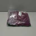 MISSMAY Women's Formal Floral Lace 2/3 Sleeves Long Evening Party Maxi Dress (Magenta)