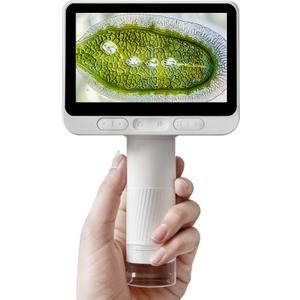 BEAVERLAB Finder 4.0" Microscope for Kids, Handheld Miniscope, 1600X Portable Kids Digital Mini Pocket Microscope for Boys Girls, Educational Science Kit Toys