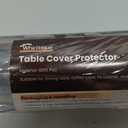 Clear Table Cover Protector 38 x 70 Inch, 2mm Thick Table Protector for Dining Room Table, Clear Plastic Table Cover, Pad Mat for Kitchen, Writing Desk Pad for Desktop