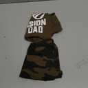 NZRVAWS Baby Boy Clothes Preemie Infant Boy Bear Outfits Jumpsuit Bodysuit Letter Print Romper (3-6 Months, Cooler Version of Dad)