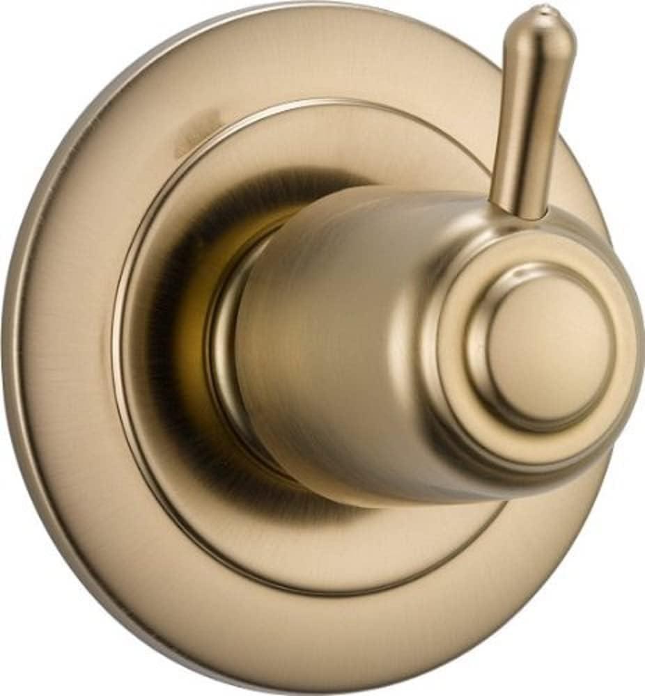 Delta Faucet 3-Setting Shower Handle Diverter Trim Kit, Champagne Bronze T11800-CZ (Valve Not Included)