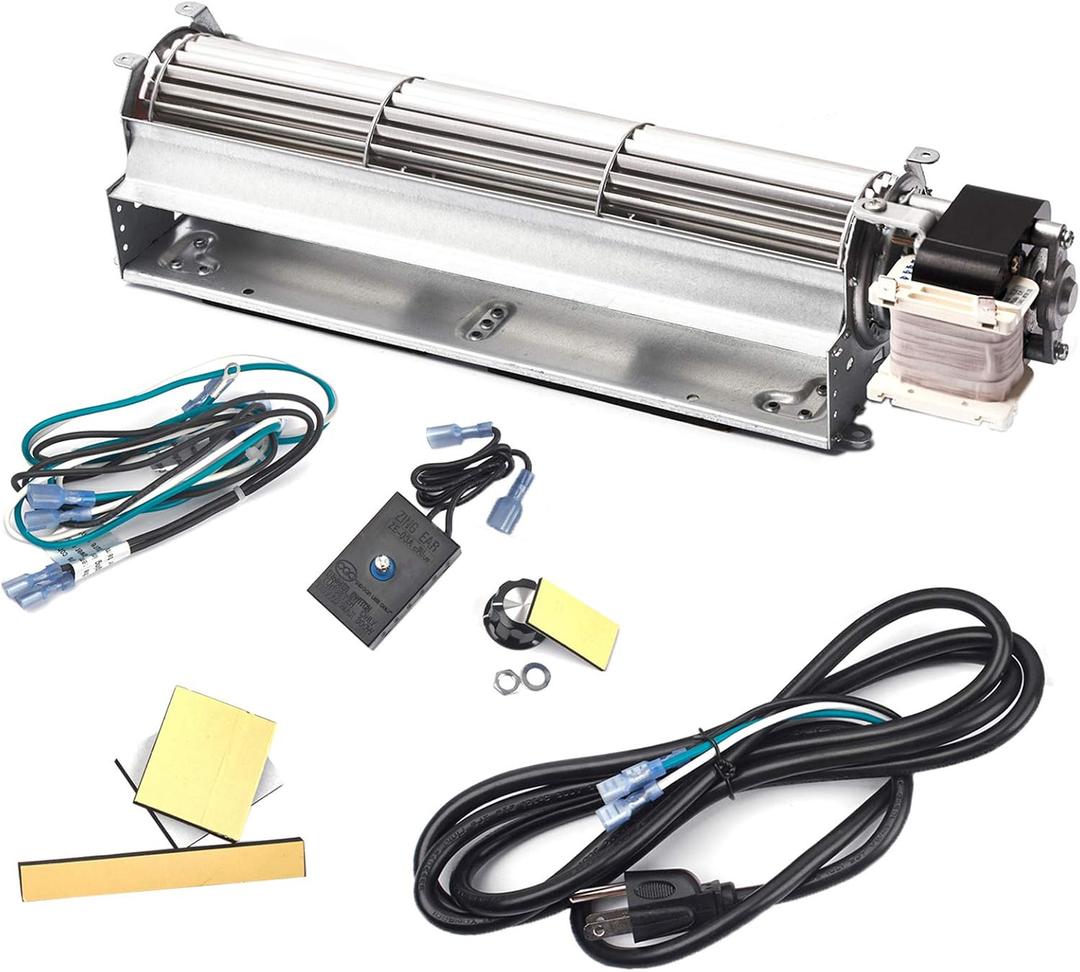 GA3750 GA3700 GA3750A GA3650 GA3650TB Fireplace Blower Kit for Desa BK BKT, FMI Vanguard, Comfort Glow, Comfort Flame Fireplaces, Fireplace Blower Fan Kit for Desa Tech CHDV32NR Comfort Glow CHDV32NR