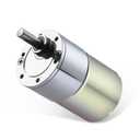 Greartisan DC 12V 200RPM Gear Motor High Torque Electric Micro Speed Reduction Geared Motor Eccentric Output Shaft 37mm Diameter Gearbox