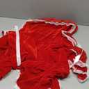 LMYOVE Female Adult Little Red Riding Hood Cape, Halloween Character Costume Cosplay (60cm/23.6'', White Lace Red)