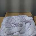 Trlyc Spandex Folding Chair Covers 100 Pcs Universal Fitted Dining Chair Cover Stretchy Slipcovers for Wedding Party Banquet Flat-Front Chairs Covers (White)