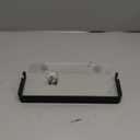 Aheucndg Under Cabinet Paper Towel Holder, Self Adhesive Wall Mount Paper Towel Holder for Kitchen or Bathroom Paper Towel Rack (Black) (1Pack)