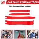 AFA Tooling - Radio Removal Tool Kit, 20 Stereo DIN Release Keys, 4 Nylon Trim Pry Tools, 9" Fastener Remover, Car Audio Head Unit Puller for Ford, VW, Audi, Mercedes, CD Player Dash Panel Removal