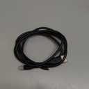 Amazon Basics Mini DisplayPort to DisplayPort Cable, 4K Display, Gold-Plated Plugs, 6 Foot, Black