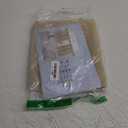 Pickluc Rod Pocket Tier Curtain - Half Blackout Curtain for Kitchen, Bathroom, Cabinet, Basement,30 Inches Wide and 24 Inches Long, Beige, 2 Panels