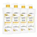 Suave Soothing Hydration Hand & Body Lotion With Aloe Vera Refreshes Dry Skin, Fast Absorbing, Intensive Moisturizing Cream For Women, Non Greasy, Allergen Free, 28 FL OZ, 4 Pack