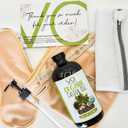 Castor Oil Pack Wrap Kit  USDA Organic, 16 oz Cold-Pressed Hexane-Free Castor Oil in Glass Bottle | Adjustable Cotton Flannel Waist & Neck Wraps | Made in USA | Liver, Abdominal & Detox Therapy