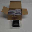 APONUO Solar Post Cap Lights for 4x4 Posts, Bright Warm White LED Post Cap Lights Solar Powered, IP64 Waterproof & All-Night Lighting, Black 8 Pack  Deck, Fence, Patio Light (Easy Install)