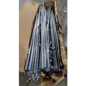 Stainless Steel Carport Set, 8ft