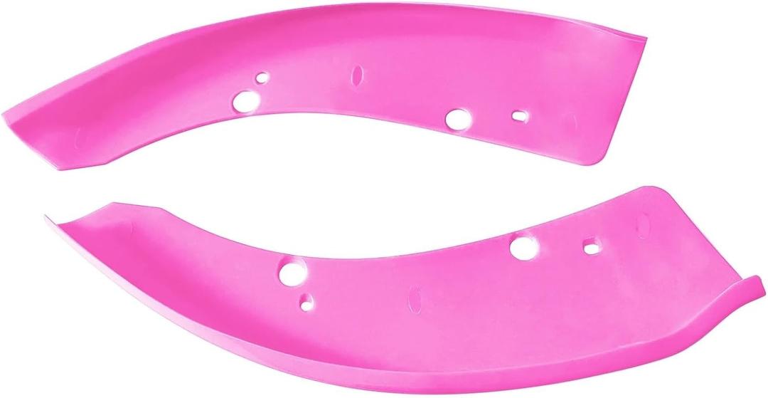 Car Front Bumper Lip Splitter Protector Compatible for Dodge Charger Hellcat/SRT 392 / Scat Pack/RT Scat Pack/GT/RT 68327084AA(Pink)