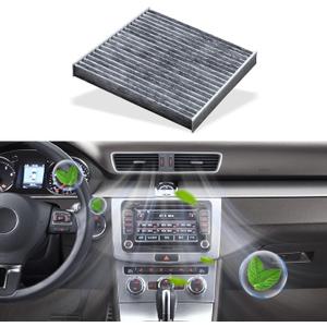 Cabin Air Filter with Activated Carbon, CP285 CF10285 Engine Air Filter, Automotive interior Accessories AC & Heater Cabin Filter Replacement for Subaru, Scion, Land Rover
