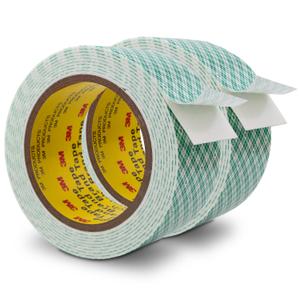 3M Double Sided Foam Tape 2" x 10Ft 2 Pack White Double Coated Urethane Adhesion Polyurethane Tape for Bonding Attaching Mounting Interior Signage Nameplates DIY Card