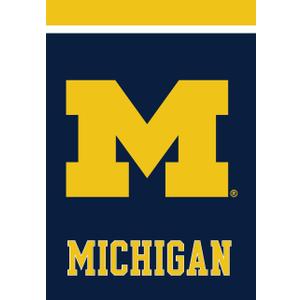 Michigan Wolverines Ncaa Licensed House Flag 40" x 28" Briarwood Lane