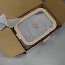 Ziruma Non-Toxic 6.2 Cup Glass Food Storage Containers with Lids, Large Food Containers, Plastic Free Meal Prep, Airtight Food Storage Container, Microwave and Freezer Safe, 2 Pack (50 Oz)