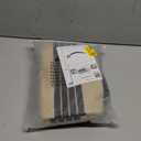 OJIA Front Door Mat 24"x51", Machine Washable Porch Rug Outdoor Door Mat Striped Entryway Rugs Indoor Outdoor Rugs Cotton Woven Entry Rug for Kitchen/Bathroom/Farmhouse/Home Entrance (Tan/Black Stripe)