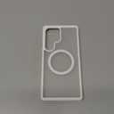 BPOASE Magnetic Case for Samsung Galaxy S25 Ultra, [Military-Grade Drop Protection][Compatible with Magsafe] Ultra Slim Non-Slip Full Body Shockproof Protection Phone Cover-Clear