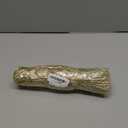 FOIMAS 24pcs Artificial Pine Needles Glitter Christmas Floral Picks Branches Fake Floral Twig Picks Sprays for Christmas Tree Wreaths Floral Arrangement Home Holiday Decor, Gold