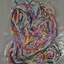 18-Pack 39Yard Stretchy Bracelet String, Multicolor 2mm Round Heavy Stretch Cord for Bracelets - Sturdy Rainbow Elastic Strings for Jewelry Making, Necklaces, Beading and Crafts, for Age18+