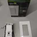 Leviton Decora Smart Dimmer Switch, Wi-Fi 2nd Gen, Neutral Wire Required, Works with Matter, My Leviton, Alexa, Google Assistant, Apple Home/Siri & Wired or Wire-Free 3-Way, D26HD-1RW, White